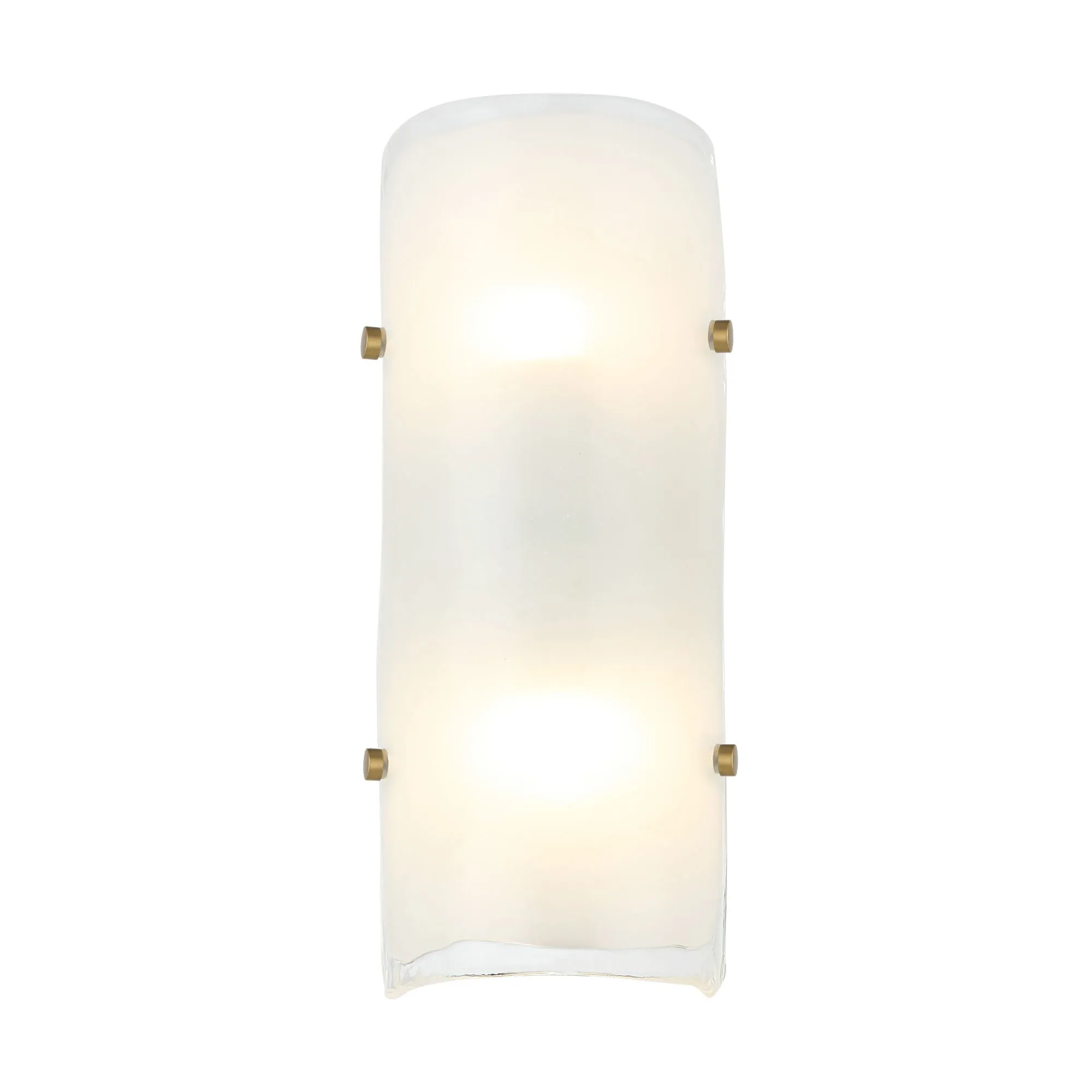 Fairchild 385W02BNS 2-Light Wall Sconce - Black/Polished Nickel/Satin Brass