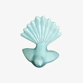 Fantail Turquoise Green