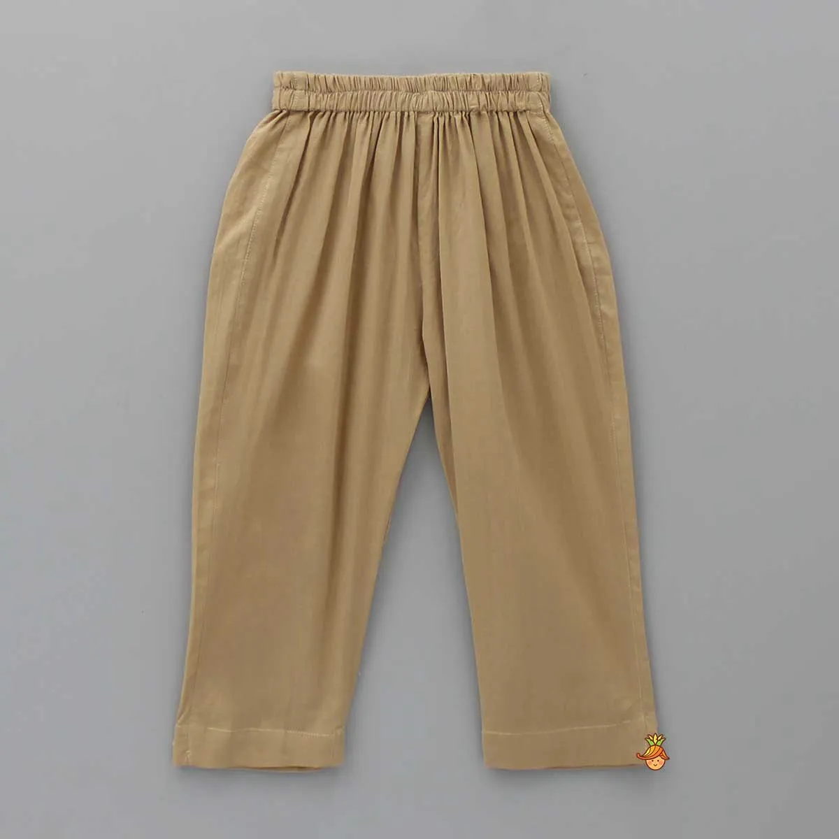 Front Open Dual Tone Shirt And Pant