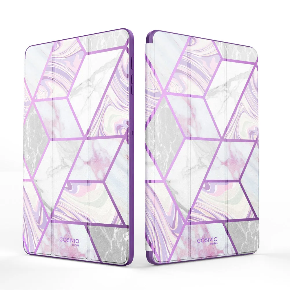 Galaxy Tab S7 FE 12.4 inch (2021) Cosmo Case - Marble Purple