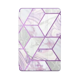 Galaxy Tab S7 FE 12.4 inch (2021) Cosmo Case - Marble Purple