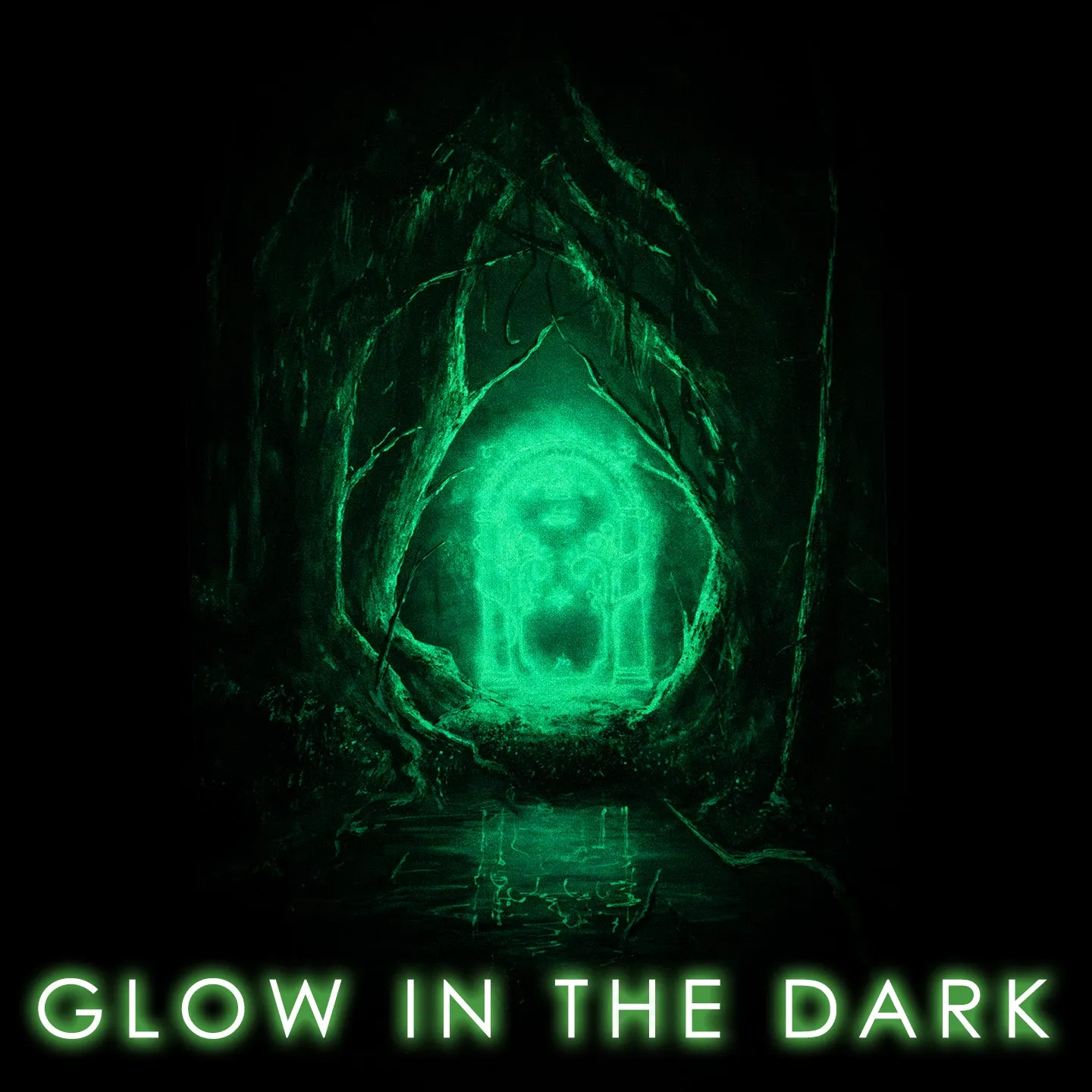 GLOW IN THE DARK PRINT: The Door Of Durin