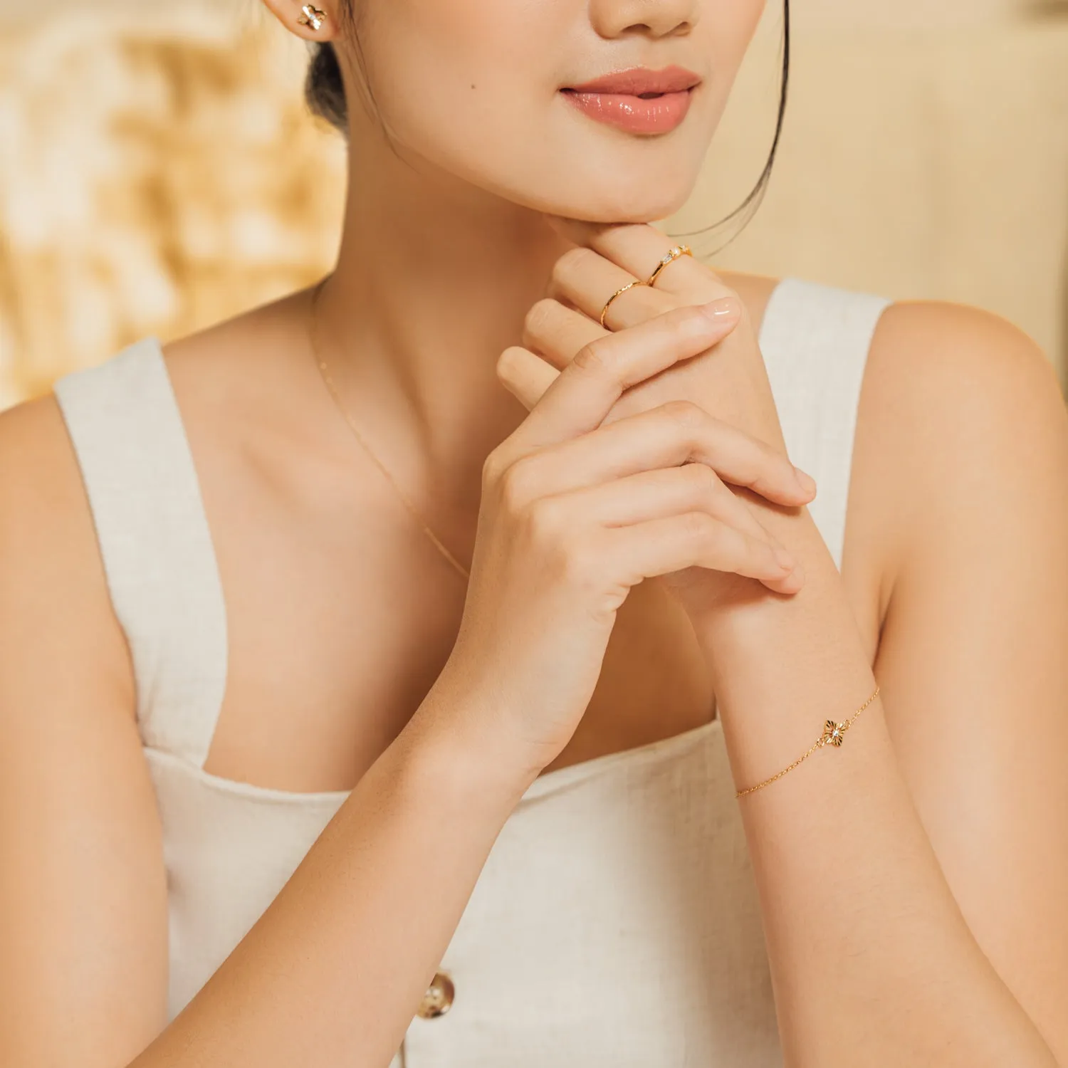 Gold Casablanca Mirage Bracelet