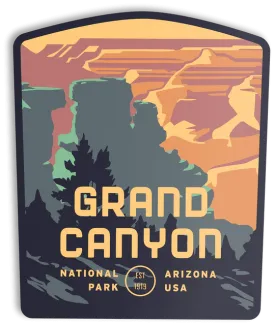 Grand Canyon South Rim Sticker