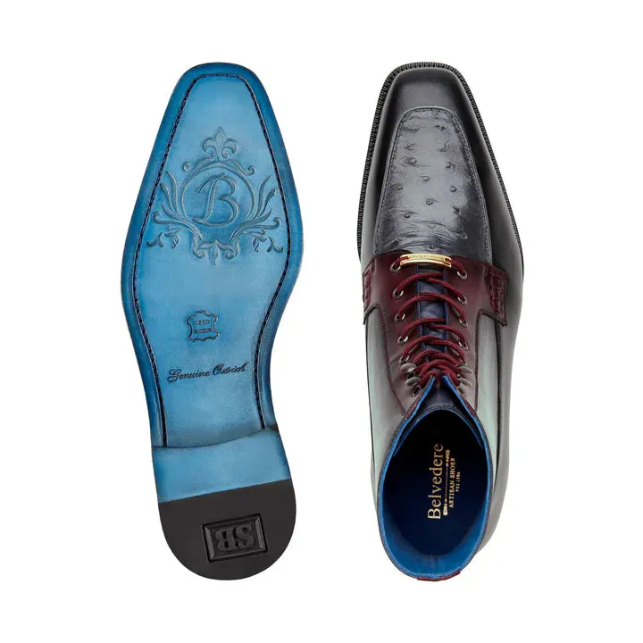 Greco - Black/Gray/Burgundy | Belvedere
