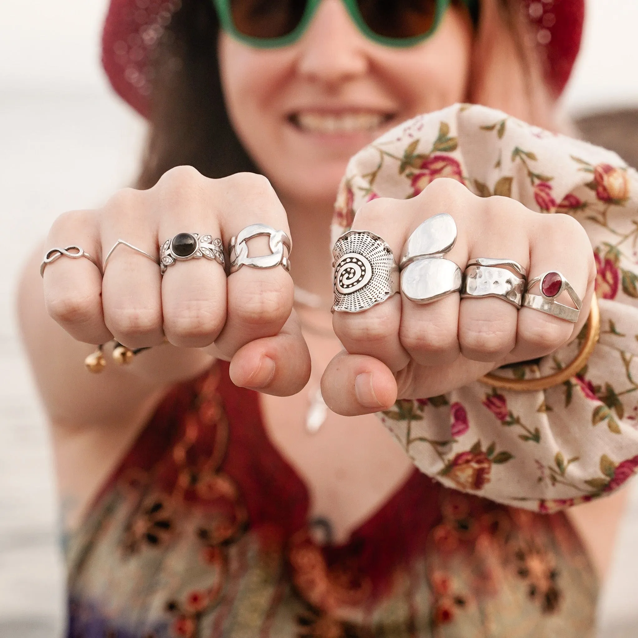 Hammered Heritage Ring