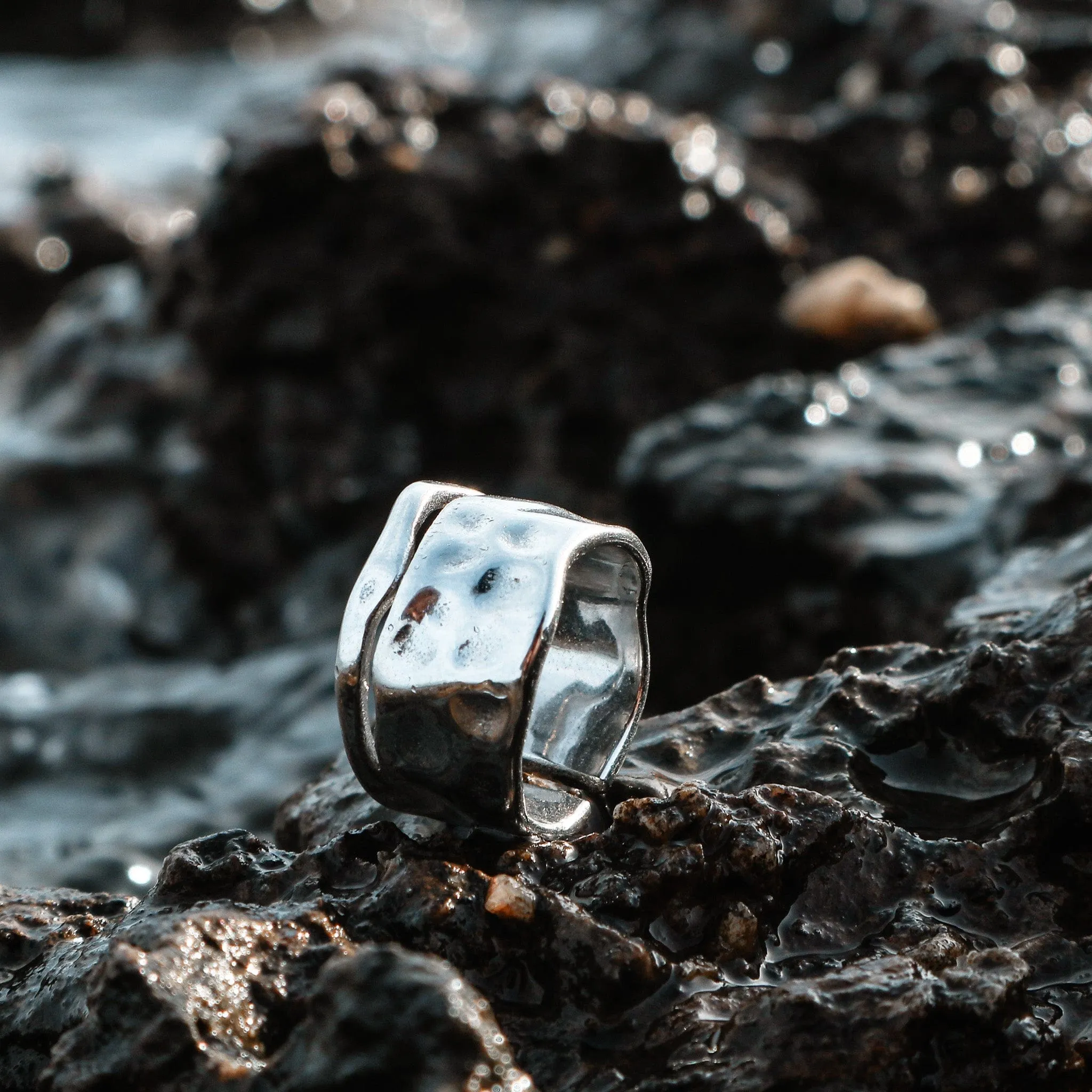 Hammered Heritage Ring