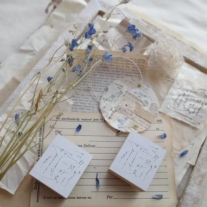 Hanen Studio x hase Rubber Stamp - Flowers have bloomed (花都開好了)