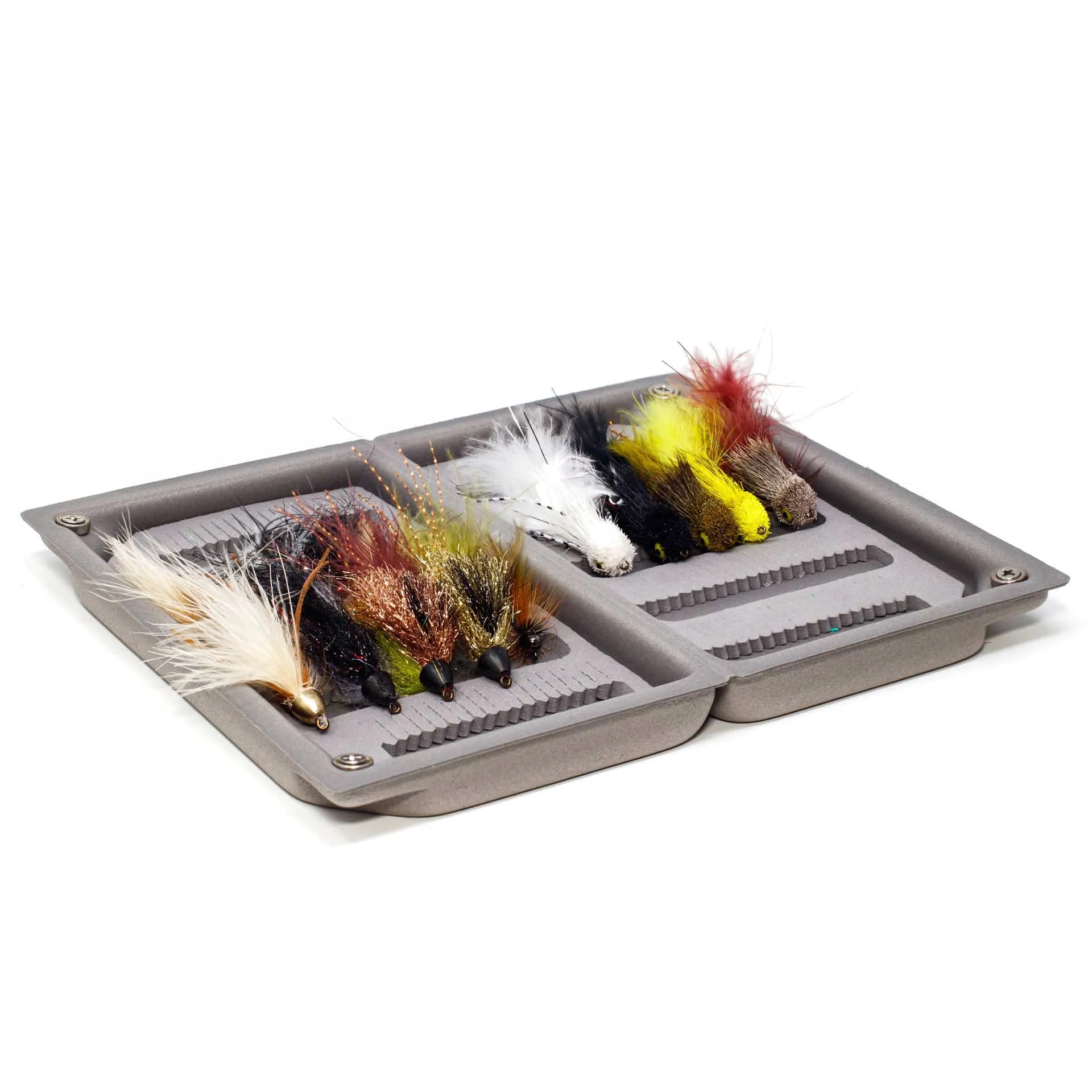 JHFLYCO Assorted Medium Streamer Box by Jackson Hole Fly Company