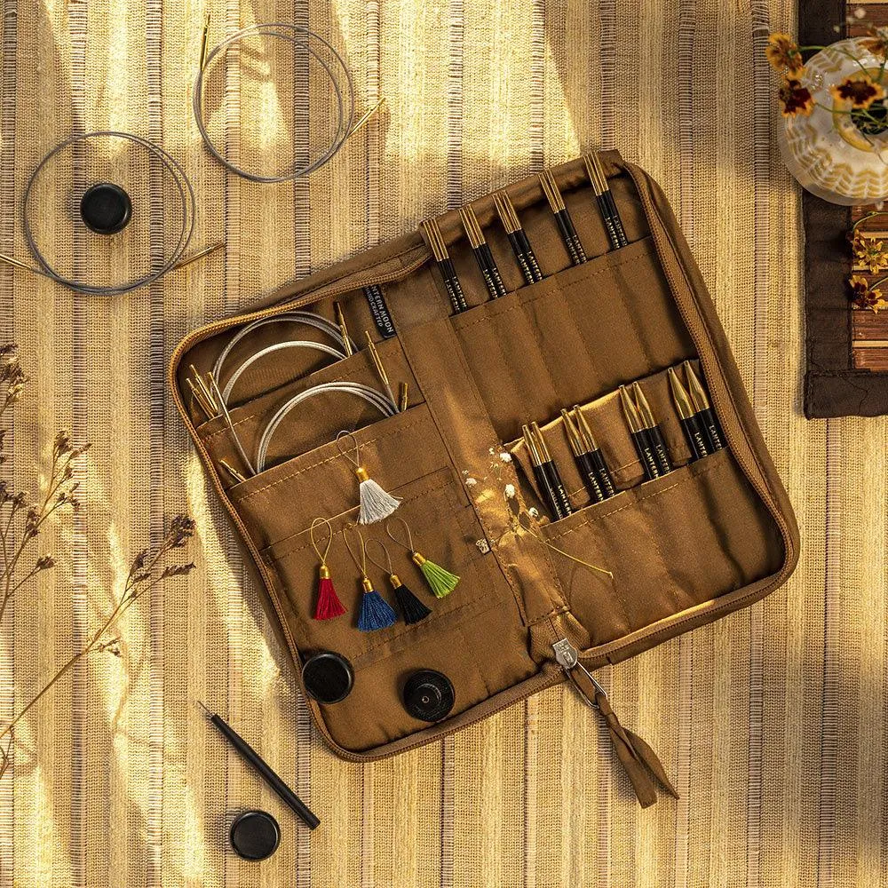 KnitPro Lantern Moon Ancestry Interchangeable Needle Set 4" (Short length 10 cm) 3.0, 3.25, 3.5, 3.75, 4.0, 4.5, 5.0, 5.5 & 6.0mm (350311)