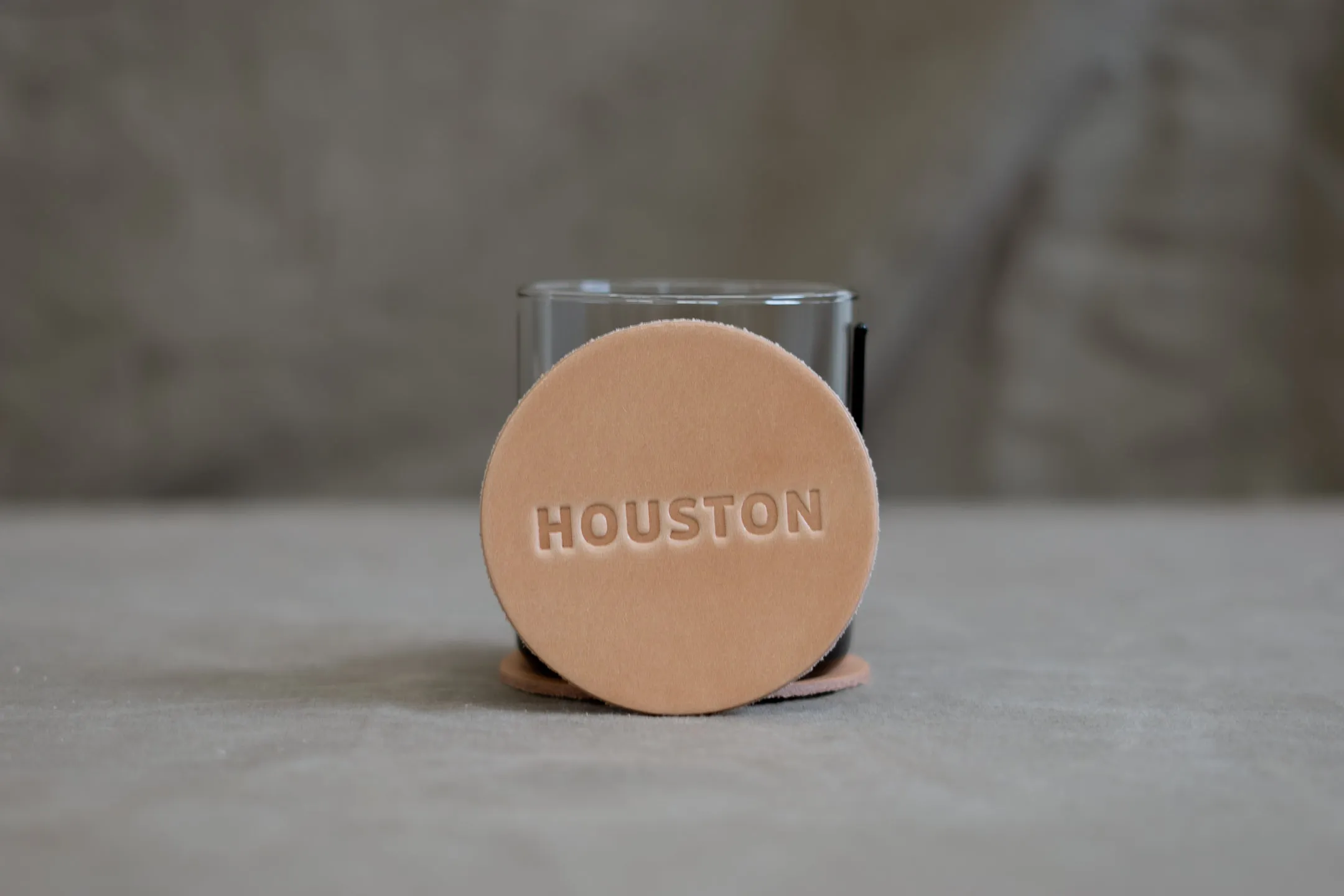 Leather Coaster | Houston | Manready Mercantile