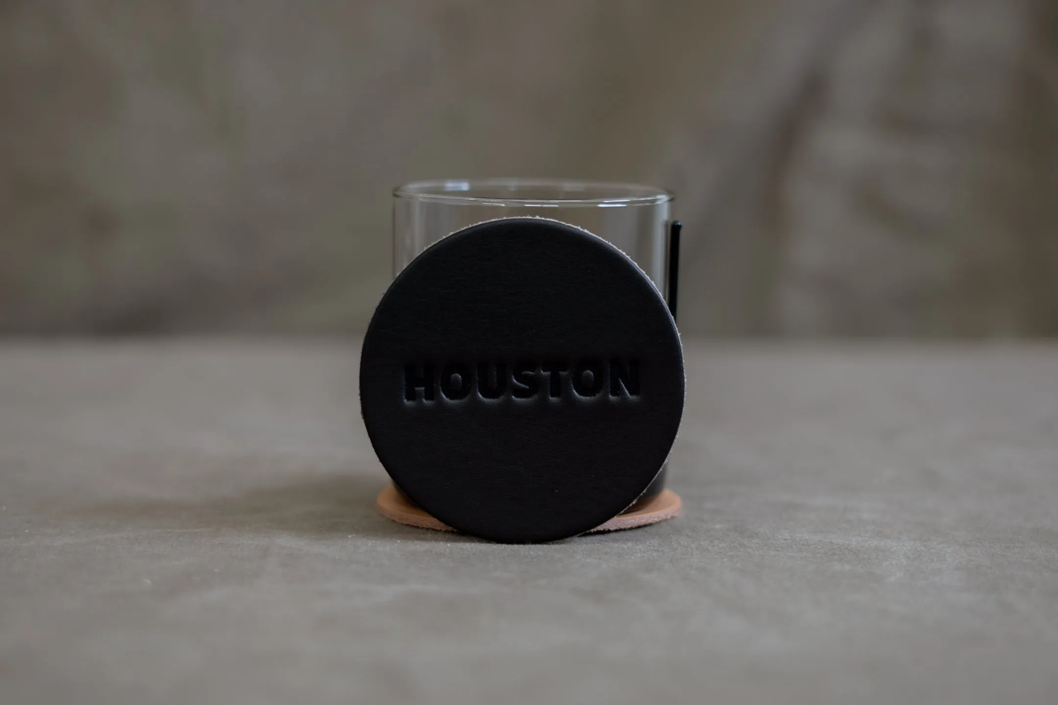 Leather Coaster | Houston | Manready Mercantile