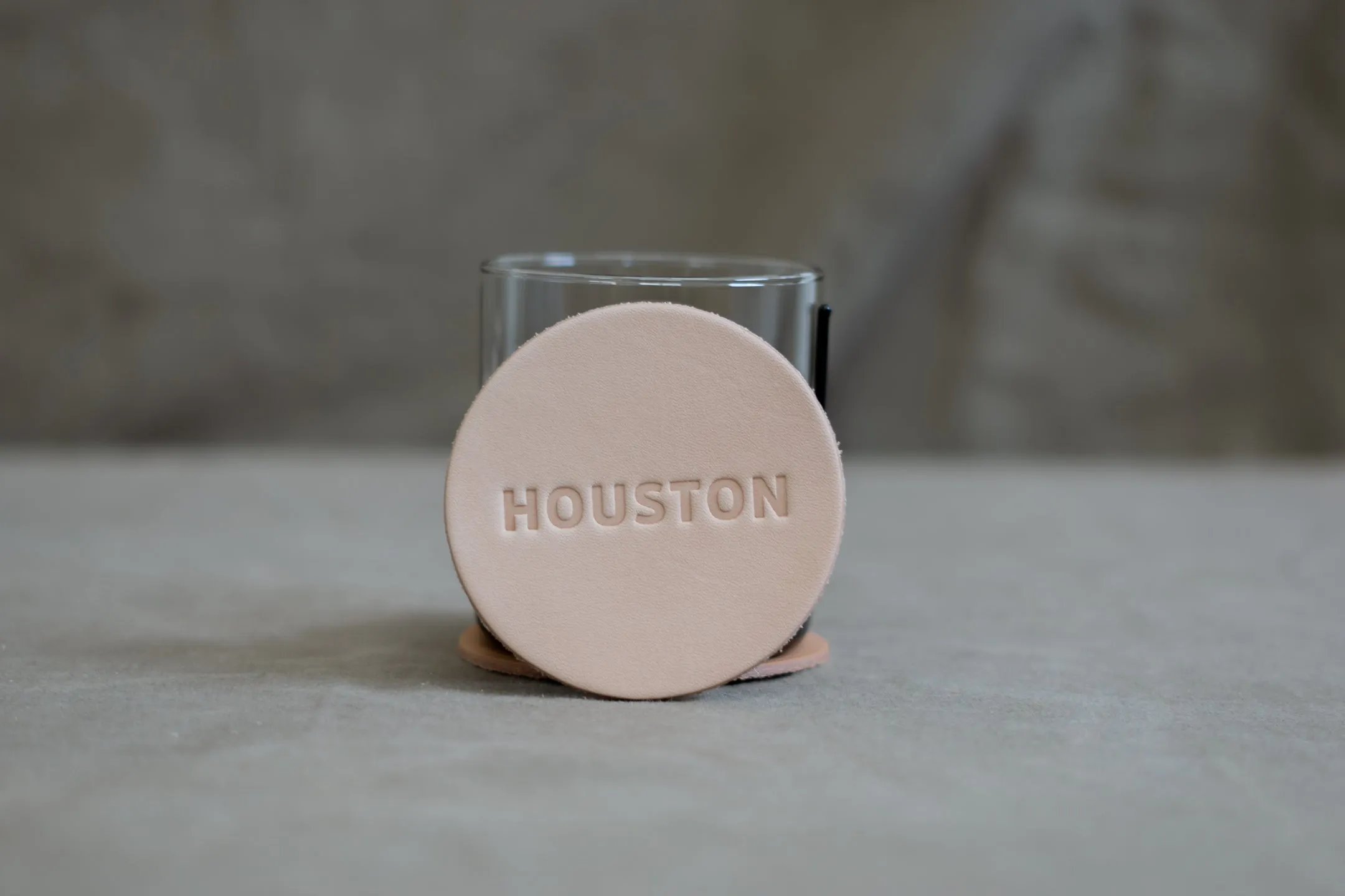 Leather Coaster | Houston | Manready Mercantile