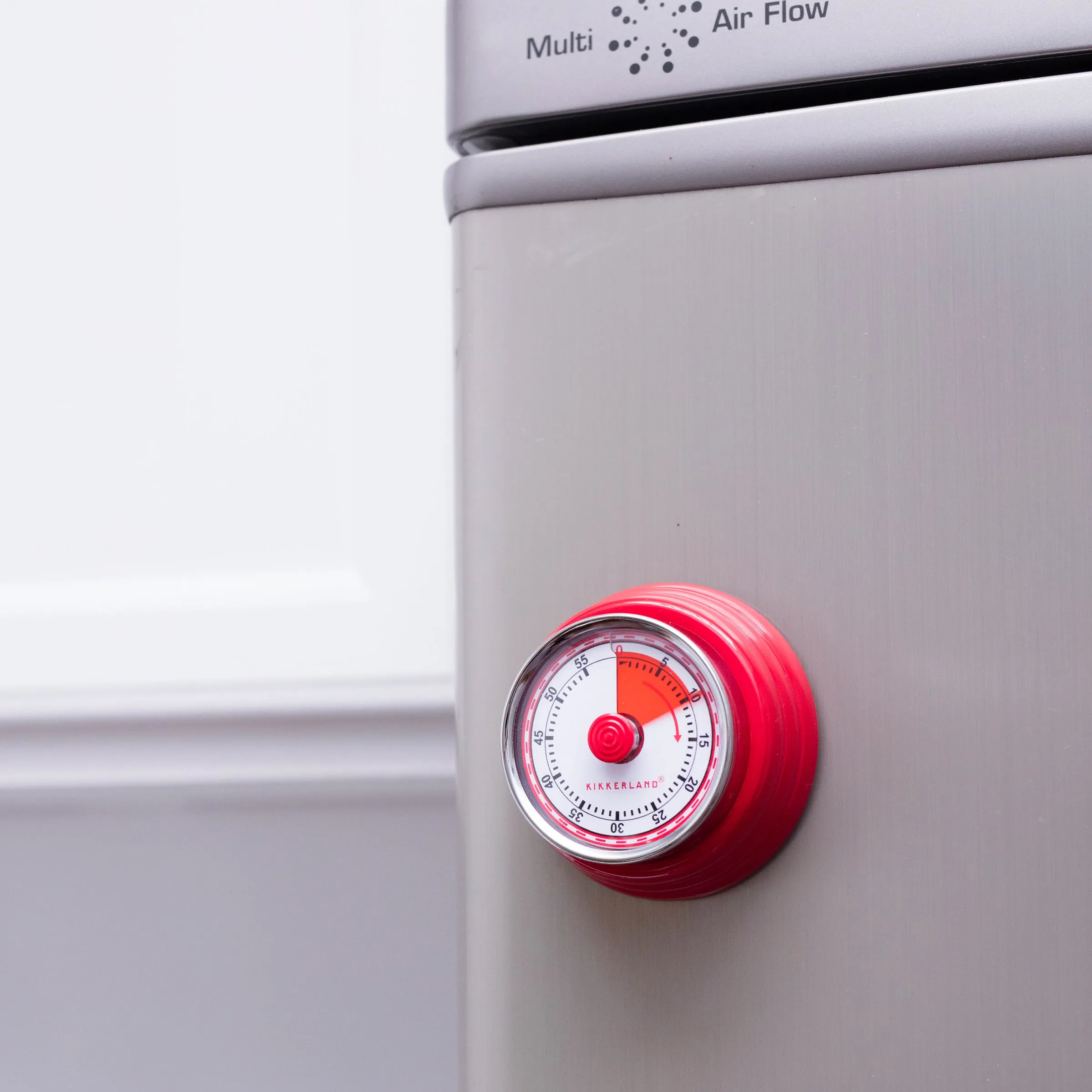 Magnetic Kitchen Timer Red