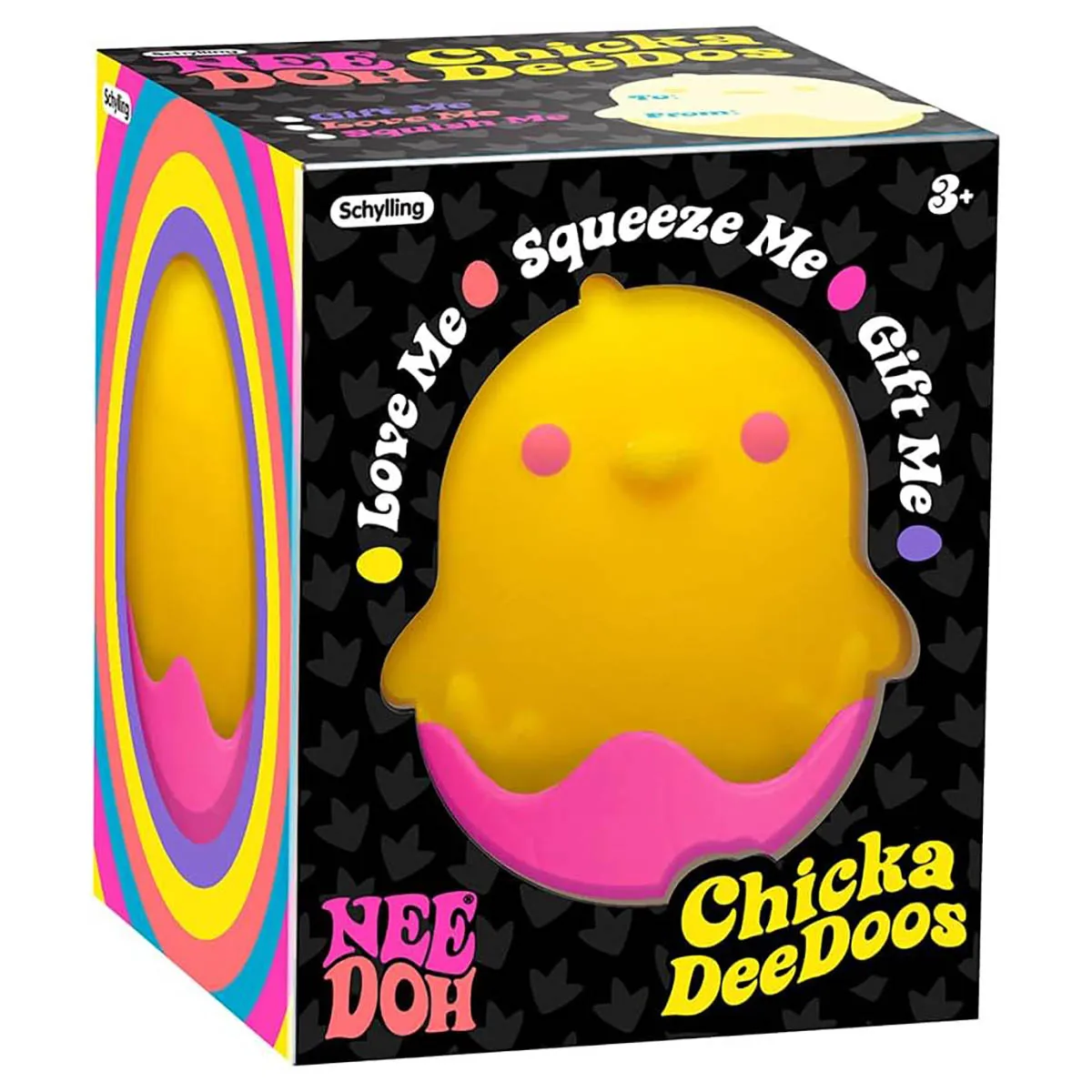 NeeDoh Chicka Deedoos Fidget Toy (styles vary)