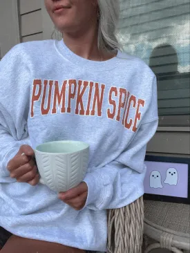 Cozy Pumpkin Spice Printed Sweatshirt