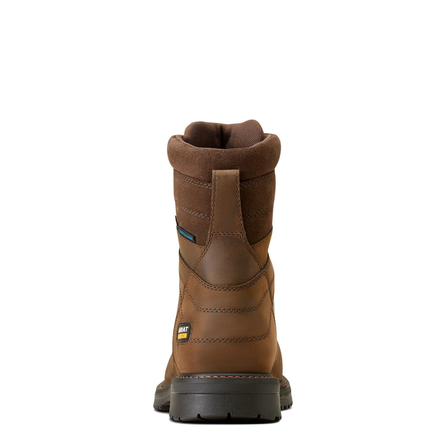 RigTEK 8 inch Composite-Toe CSA Waterproof Work Boot Oily Distressed Brown