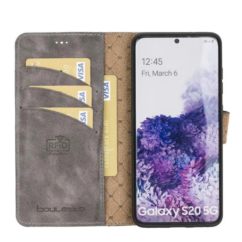 Samsung Galaxy S20 Series Leather Detachable Leather Wallet Case - MW