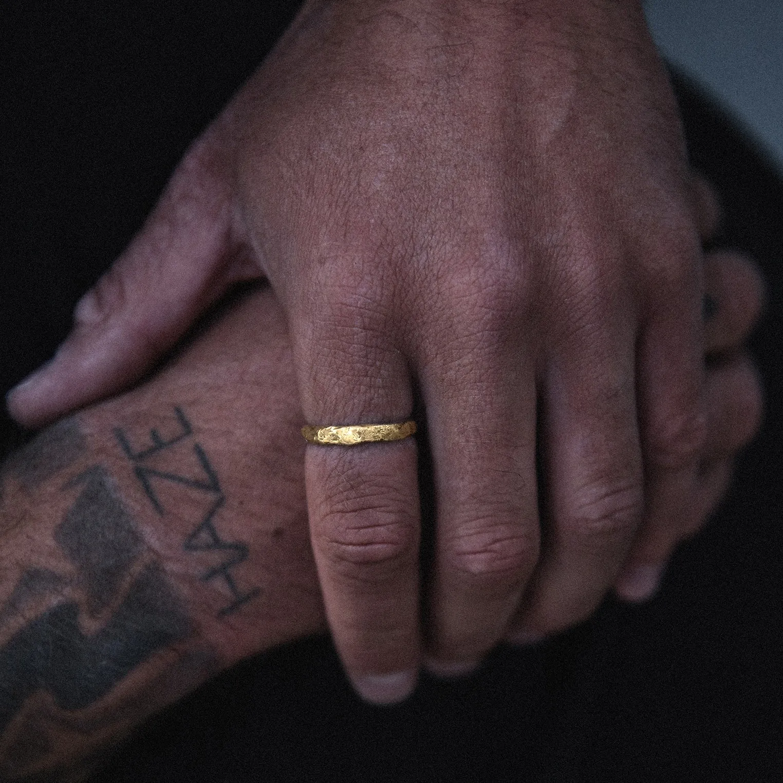 Sun Chaser Ring, light finish