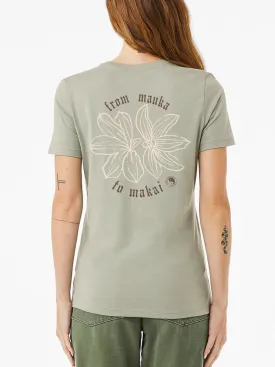 T&C Surf Naupaka Outline Relax Tee