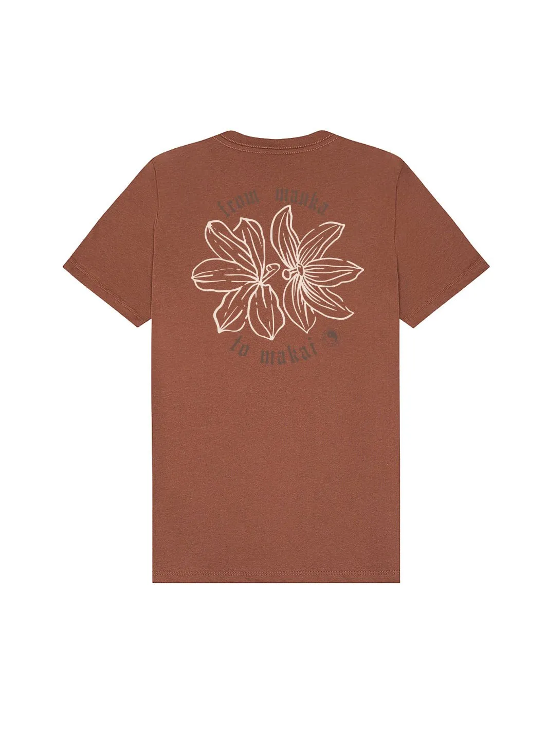 T&C Surf Naupaka Outline Relax Tee