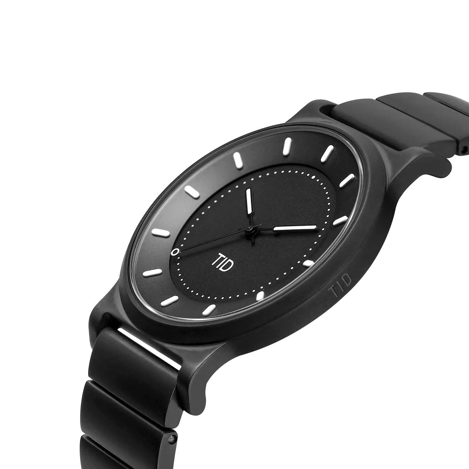 TID No.4 Watch for Men / 40mm Gun Metal Dial / Gun Metal Strap