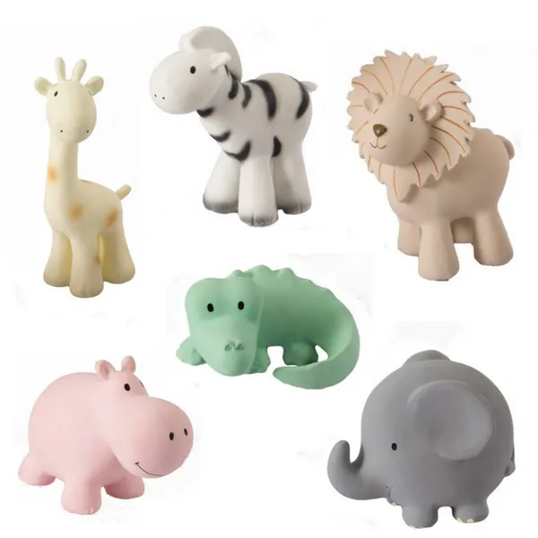Tikiri Rubber Teether - Giraffe