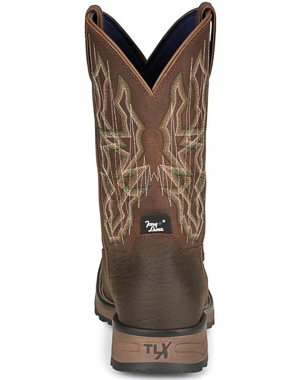 Tony Lama Anchor Hickory Water Buffalo Safety Western Work Boots TW3415