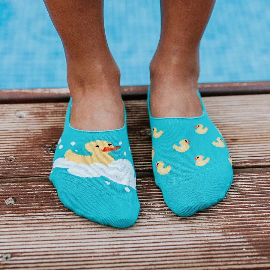 Unisex Rubber Ducky No-Show Socks