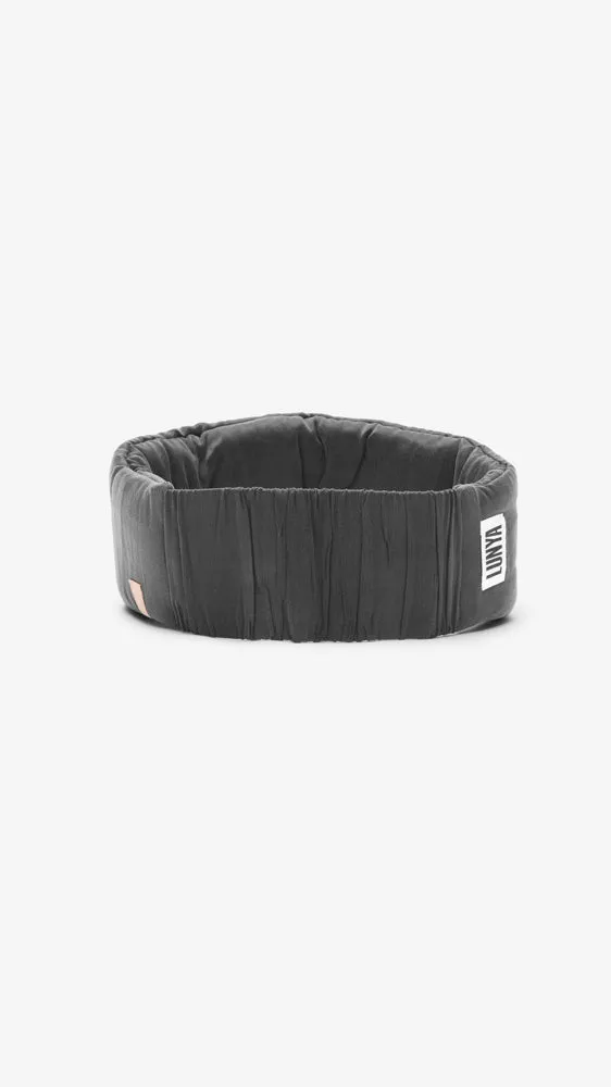 Washable Silk Sleep Mask - Meditative Grey