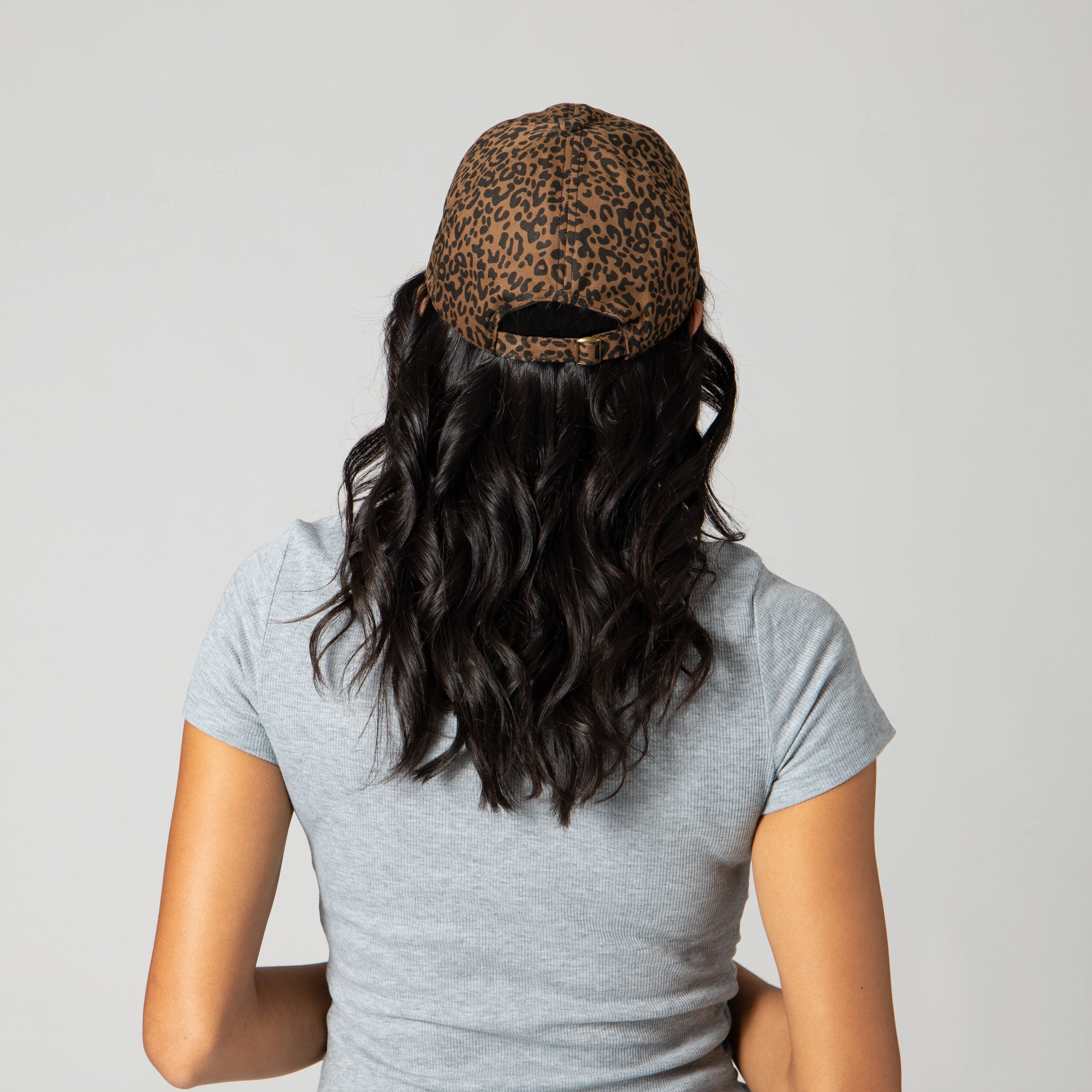 Women's Animal Print Ball Cap
