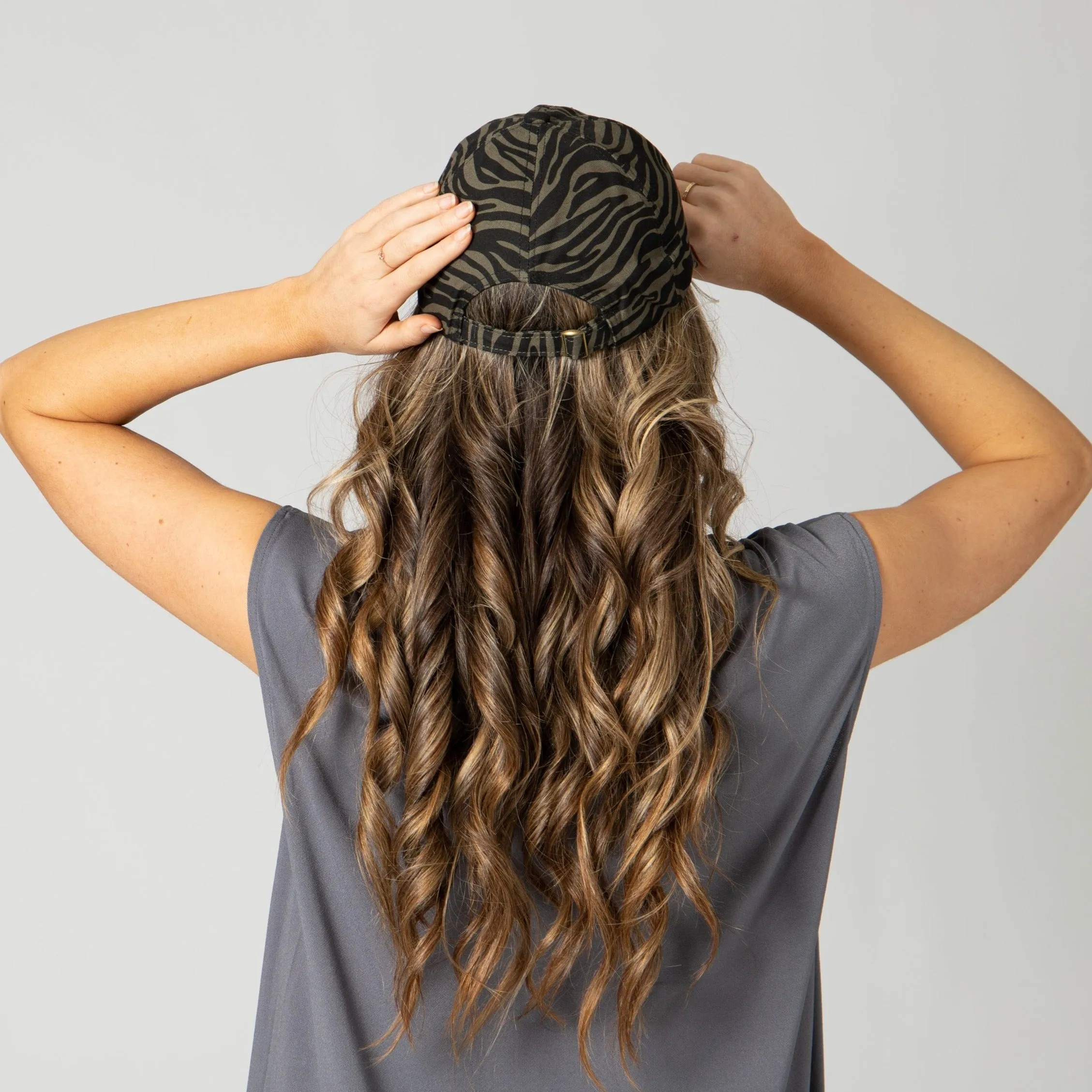 Women's Animal Print Ball Cap