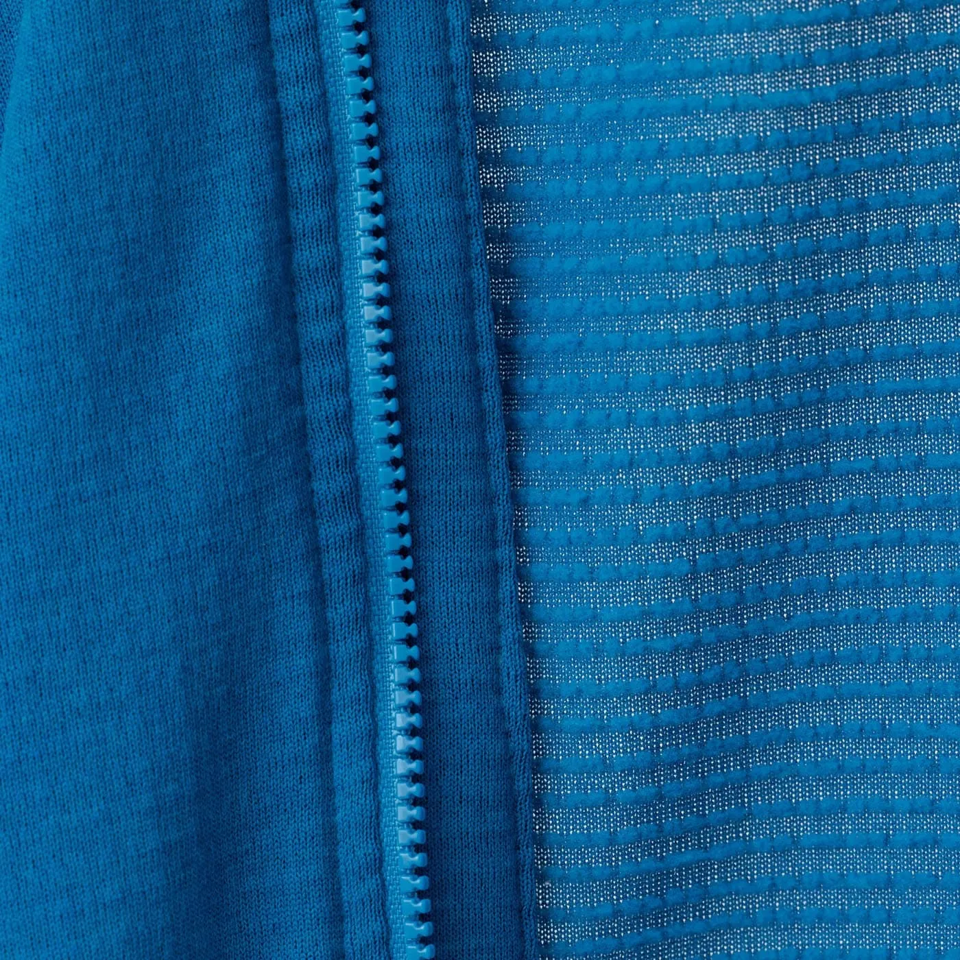 Women's Long Sleeve Micro Grid Jersey - Azure