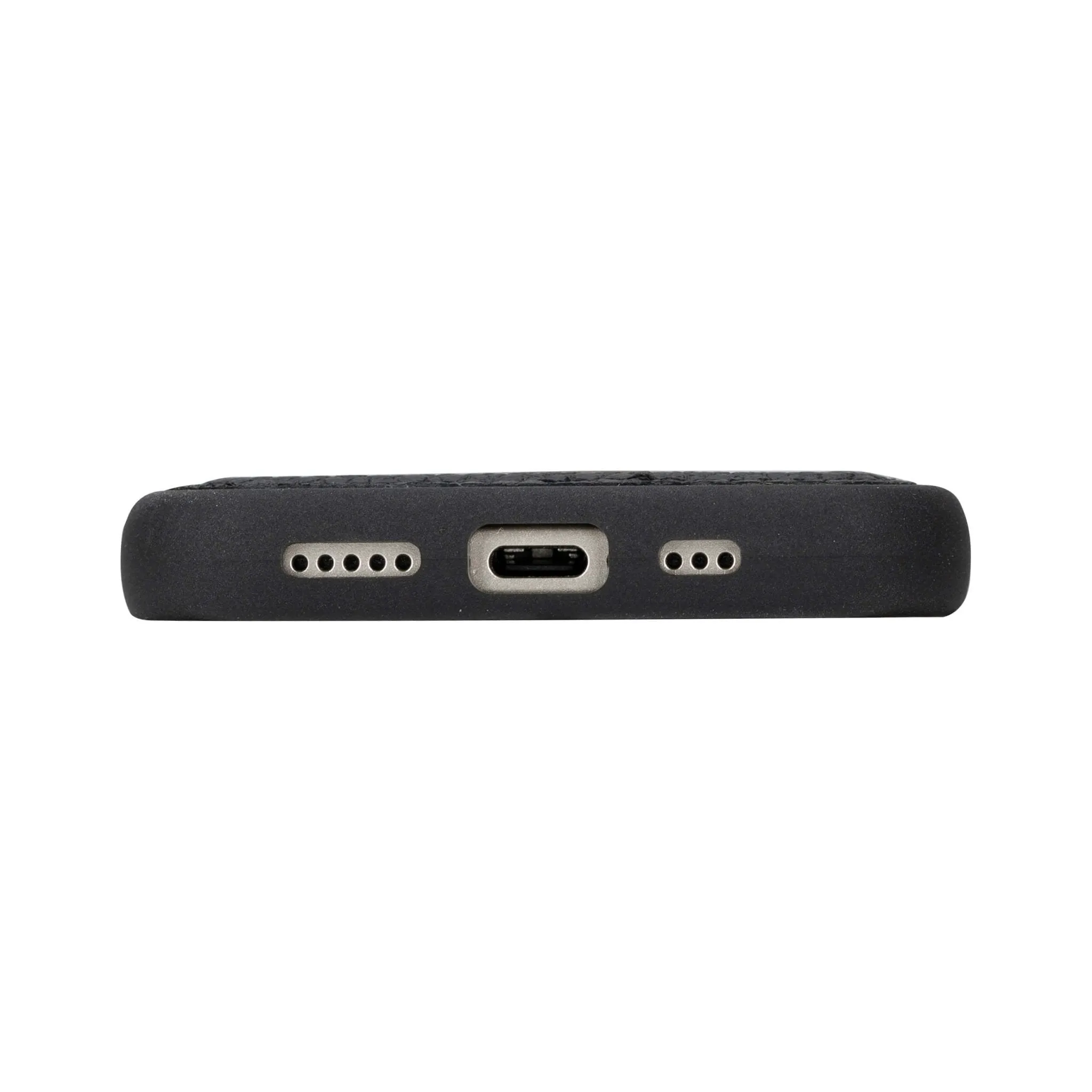 York iPhone 15 Case, Pebble Black